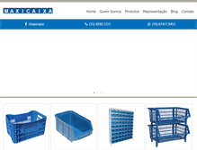 Tablet Screenshot of maxicaixa.com.br